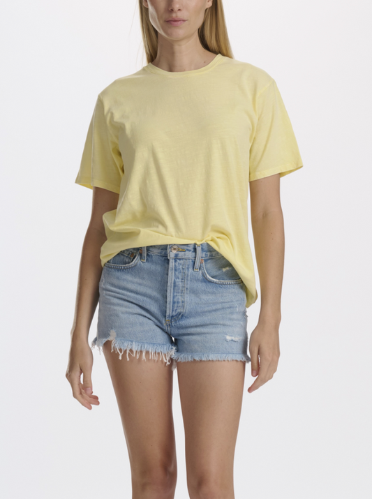 Luisa Boyfriend SS Tee by Splendid | Lemon Drop