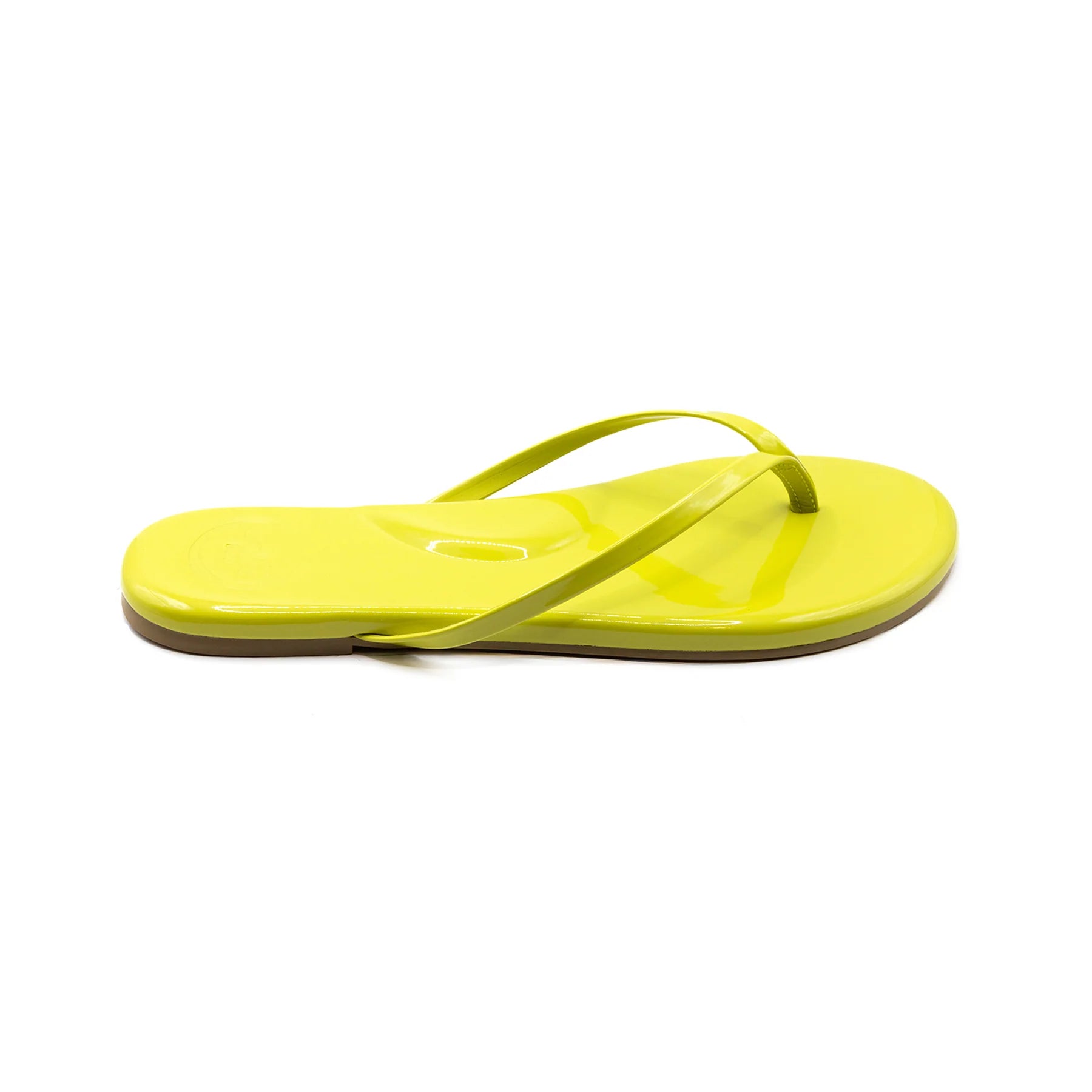 Indie Classic Thin Strap Sandal by Solei Sea | Grapefruit Patent