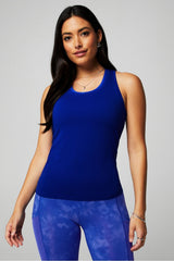 Feather Tech+ Racerback Tank by Fabletics | Admiral Blue