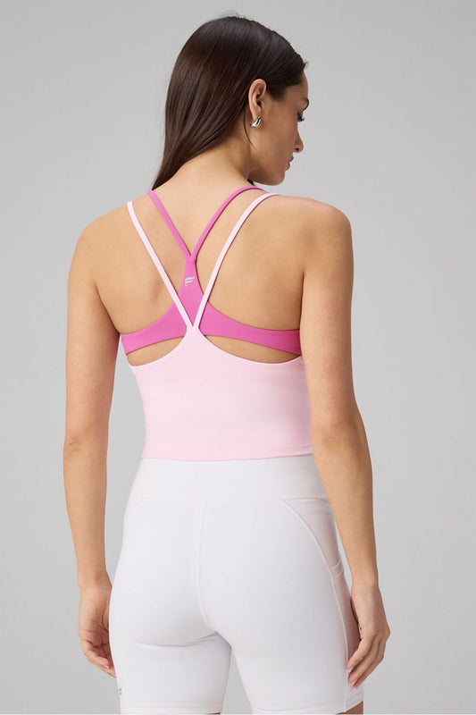Principal Built-In Bra Tank by Fabletics | Soft Pink/Wanderlust