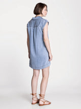 Wisteria Dress by Thread & Supply | Light Denim Wash