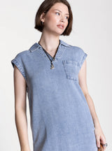 Wisteria Dress by Thread & Supply | Light Denim Wash