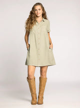 June Dress by Thread & Supply | Olive - Zen&Zip