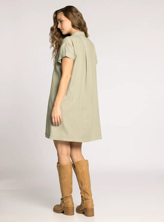 June Dress by Thread & Supply | Olive - Zen&Zip