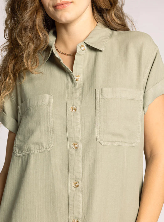 June Dress by Thread & Supply | Olive - Zen&Zip