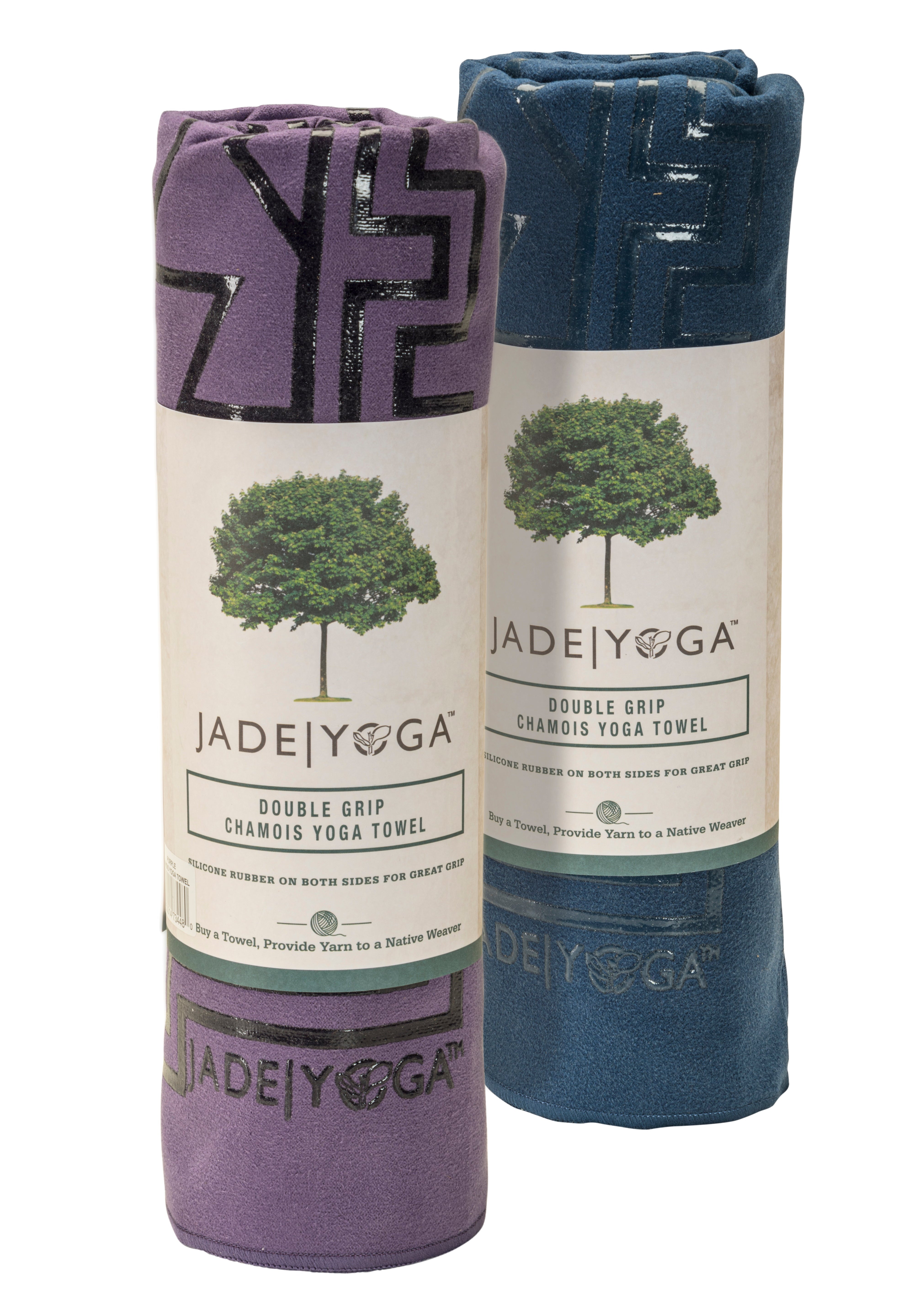 Double Grip Chamois Yoga Towel - Zen&Zip