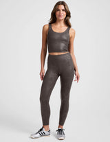 Powershine HW Midi Legging by Beyond Yoga | Viper Espresso