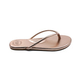 Vivie Stitch Strap Sandal by Solei Sea | Blush Gold