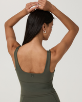 AllTheForm Support Tank in Army, strap detail
