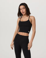 AllTheFeels Tank 2.0 by Vuori in Black