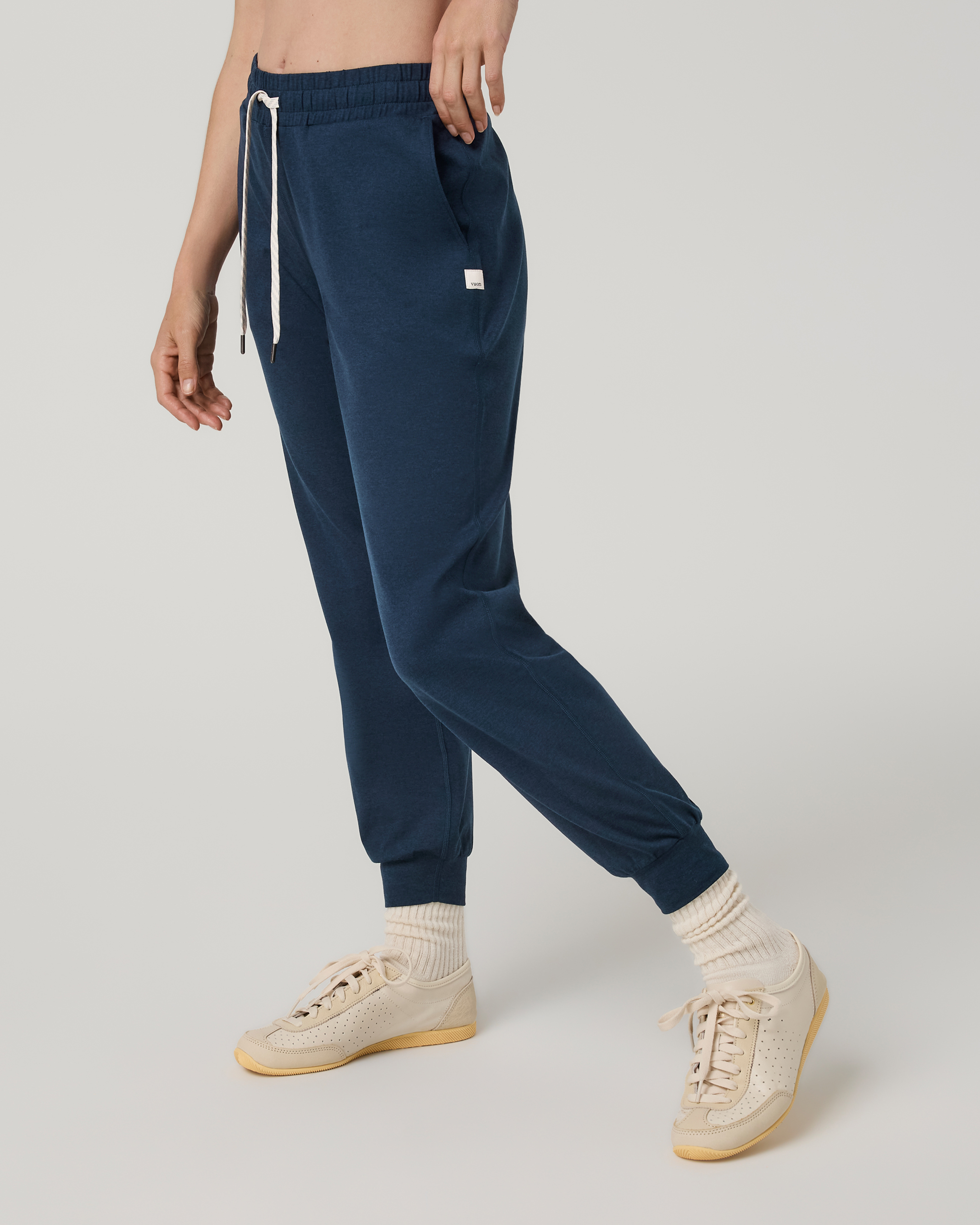 Performance Jogger in Blue Coast Heather, side