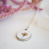 Valentine Round Rose Necklace