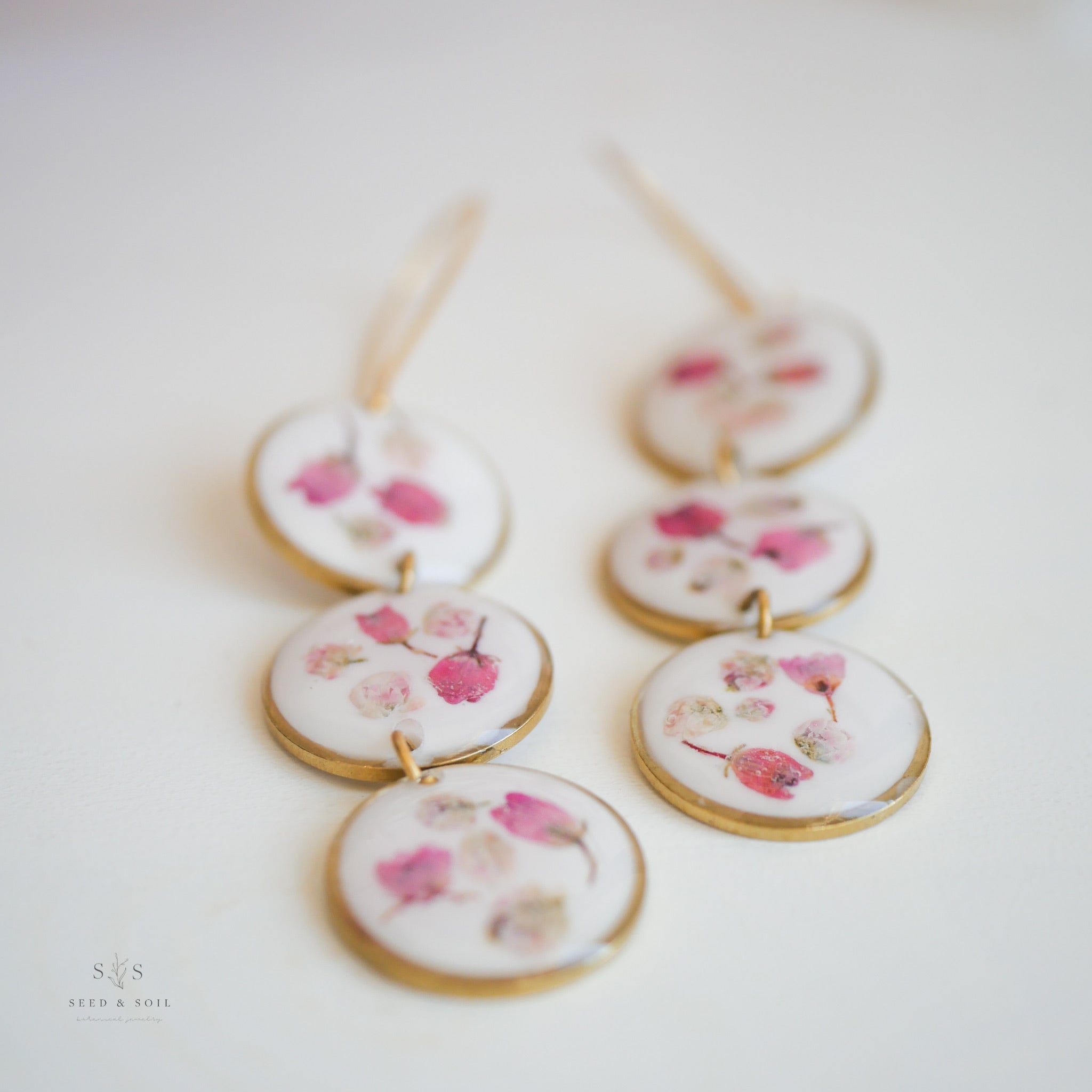 Valentine Cascading Earrings