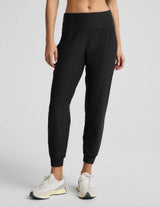 Mid Weight Midi Jogger by Beyond Yoga | Darkest Night