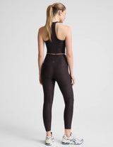 Softmark Caught in the Midi HW Legging by Beyond Yoga | Cocoa Plum Leopard Multi