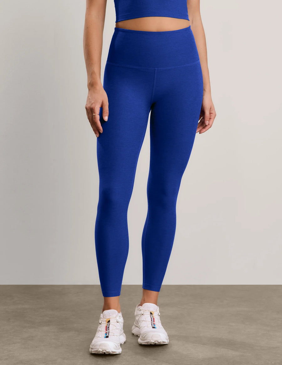 Spacedye Caught in the Midi HW Legging by Beyond Yoga | Ultra Blue Heather