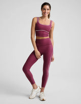 Spacedye Dynamic HW Legging by Beyond Yoga | Pomegranate Heather