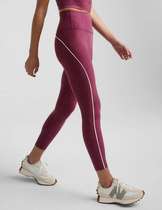 Spacedye Dynamic HW Legging by Beyond Yoga | Pomegranate Heather