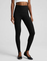Spacedye Stirrup HW Legging by Beyond Yoga | Darkest Night