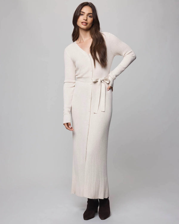 Georgie Button Down Dress by Splendid | Pale Oak Heather