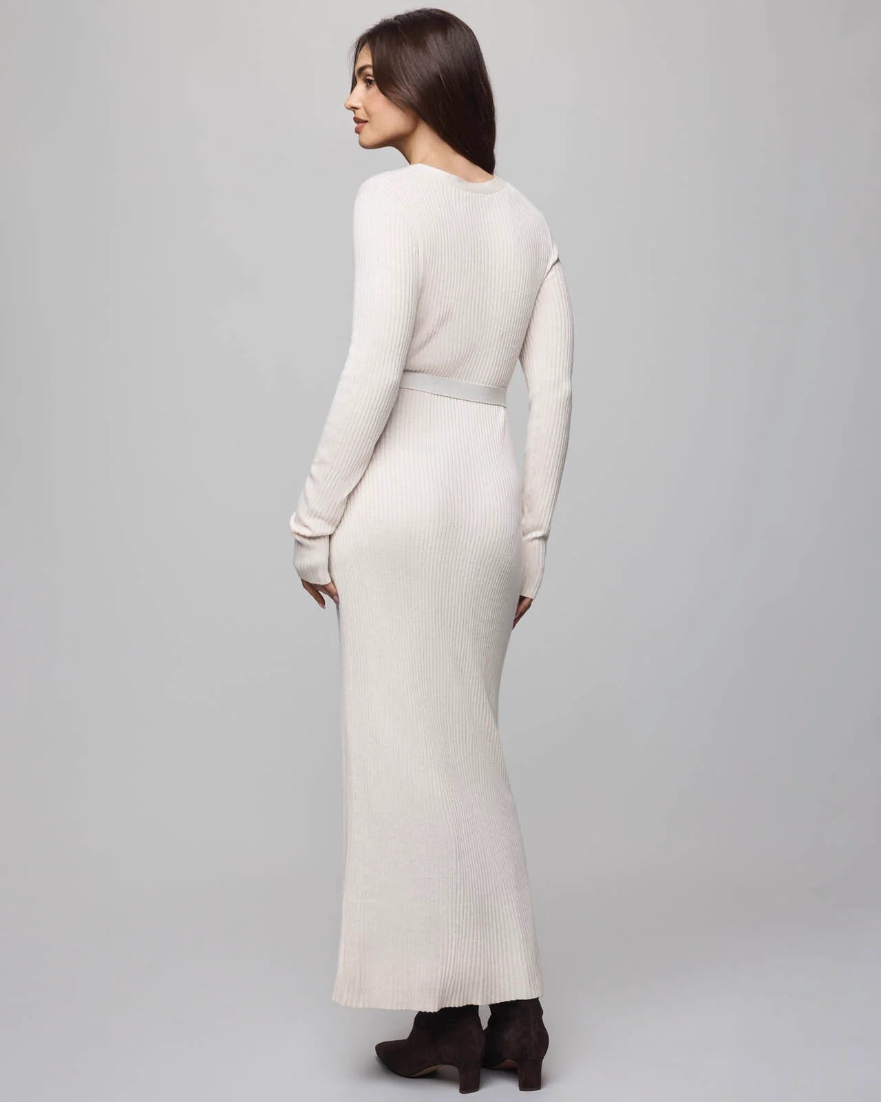 Georgie Button Down Dress by Splendid | Pale Oak Heather