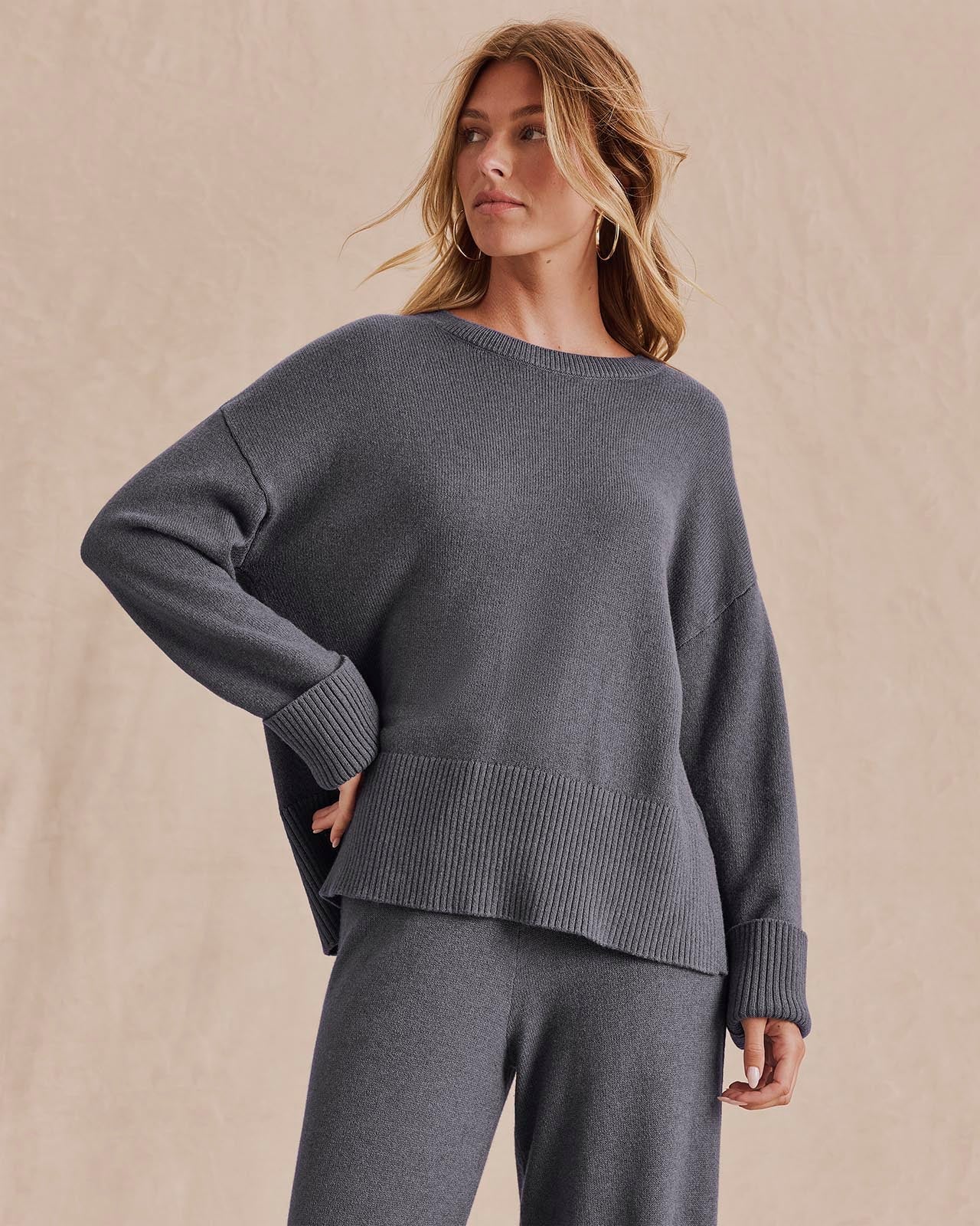 Haven Crewneck Sweater by Splendid | Ash Navy