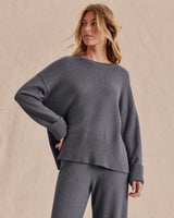 Haven Crewneck Sweater by Splendid | Ash Navy