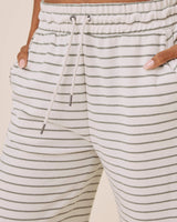 Kennedy Stripe Pant by Splendid | Pale Oak/Eucalyptus