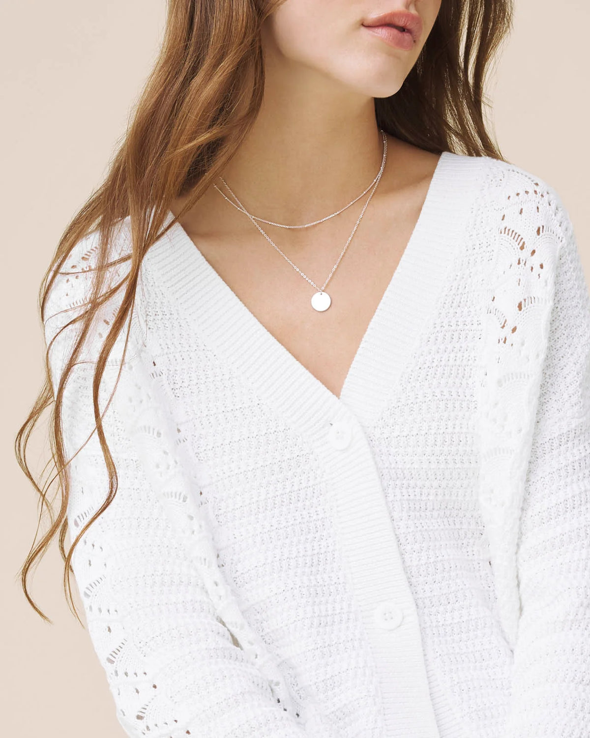 Bridget Cardigan by Splendid | White