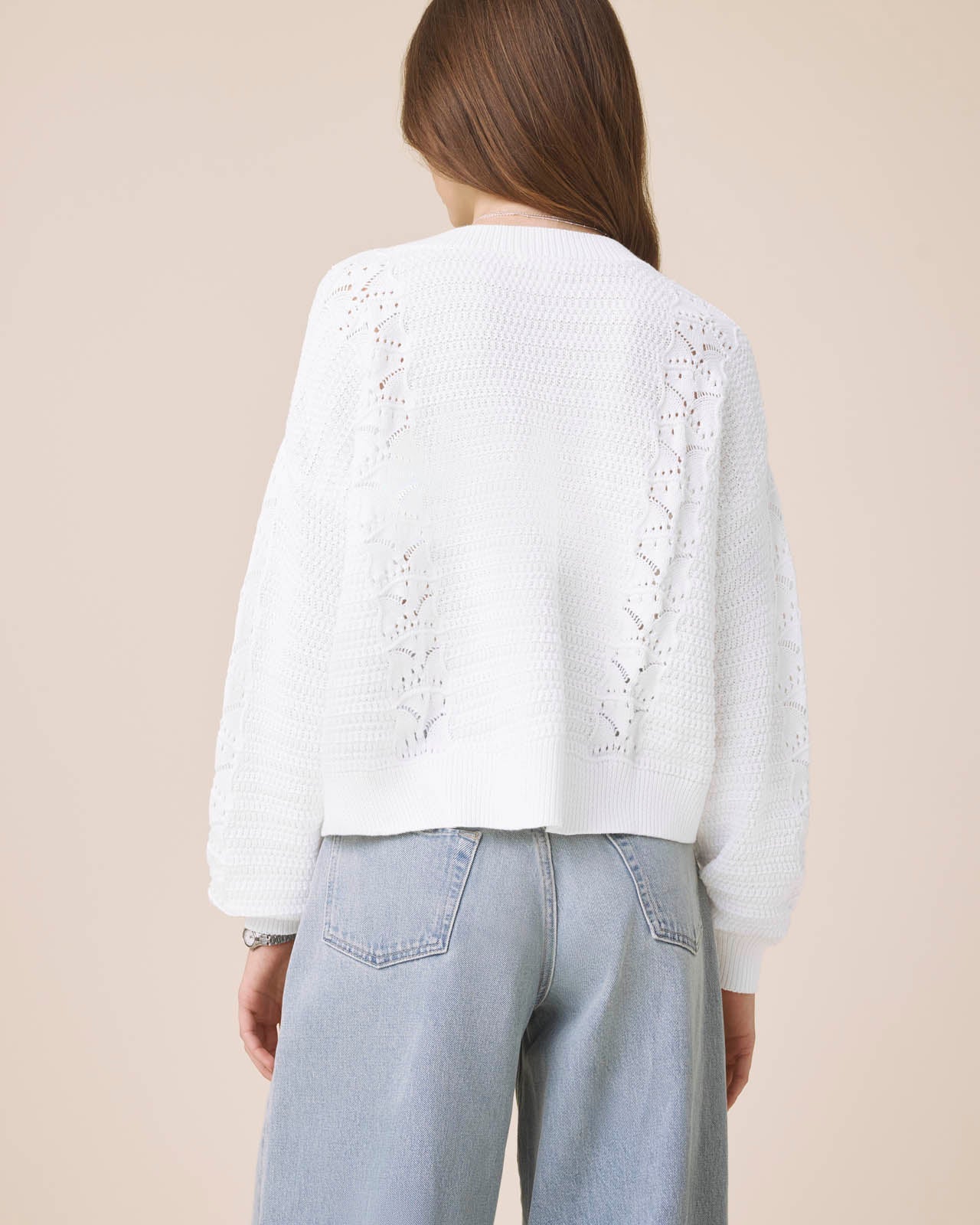 Bridget Cardigan by Splendid | White