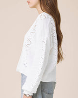 Bridget Cardigan by Splendid | White