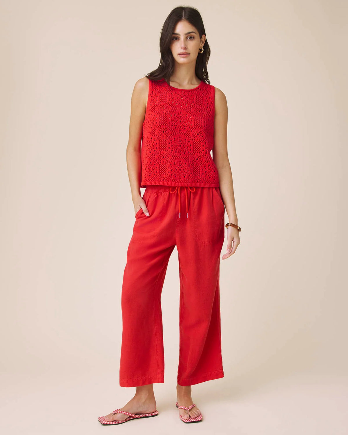 Angie Crop Wide Leg Pant by Splendid | Firework