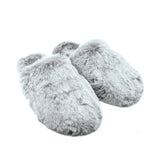 Wrigley Fur Slipper by Solei Sea in Dusk, pair