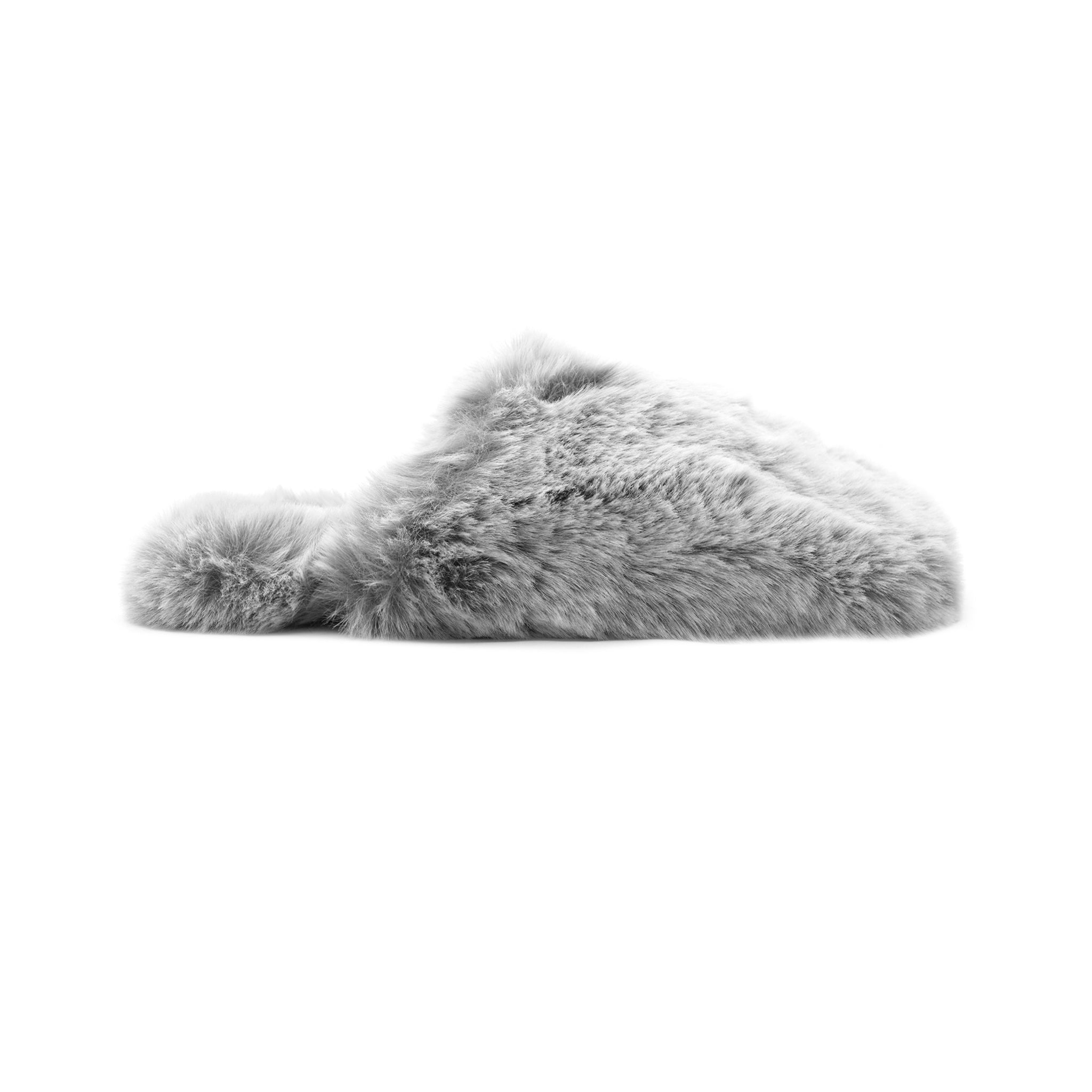 Wrigley Fur Slipper in Dusk, profile