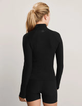 Spacedye High Definition Long Jacket by Beyond Yoga | Darkest Night