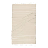 Salt Water Sun Turkish Towel by Riviera Towel Company | Wet Sand - Zen&Zip