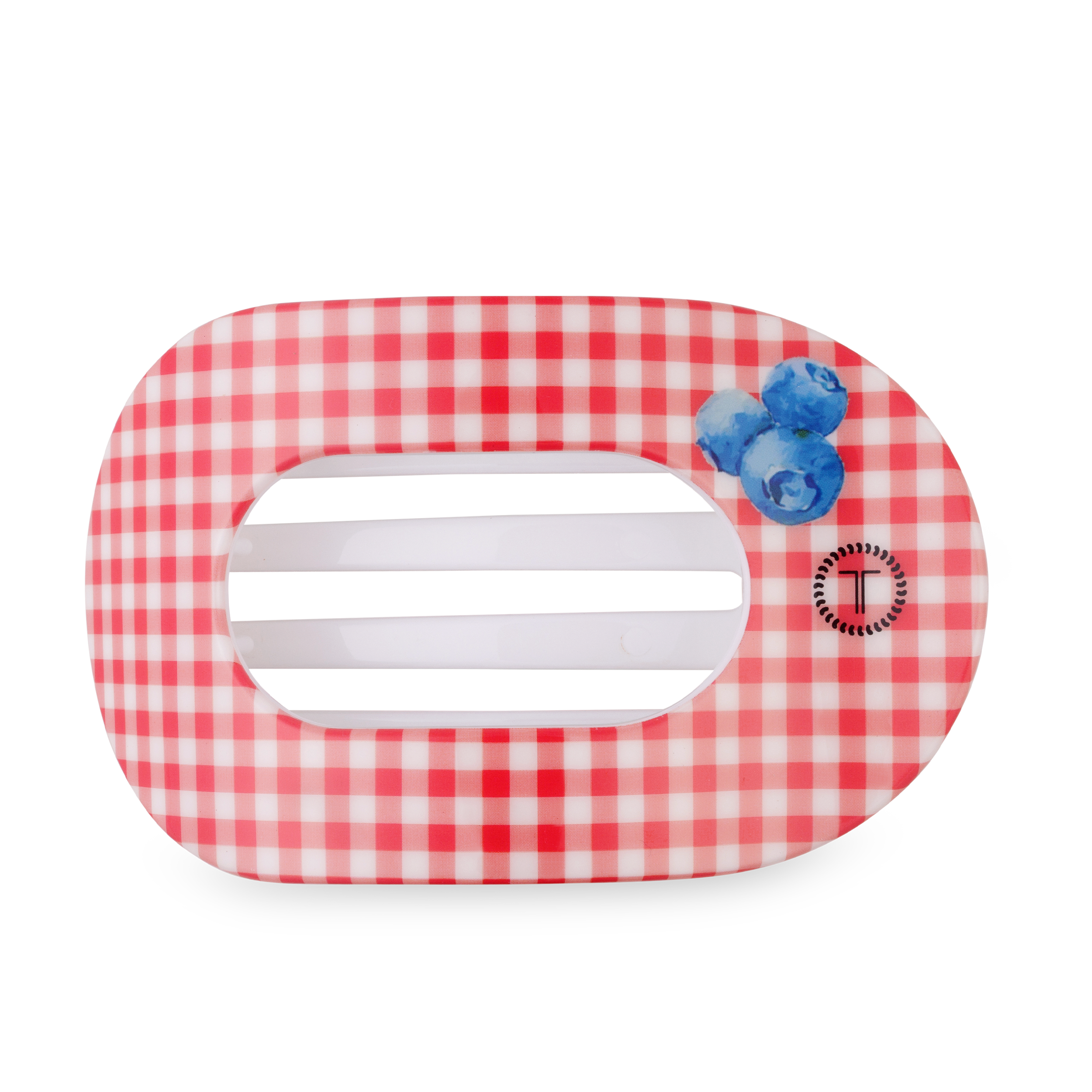 Flat Round Hair Clip | Large | Blueberry Farms - Zen&Zip