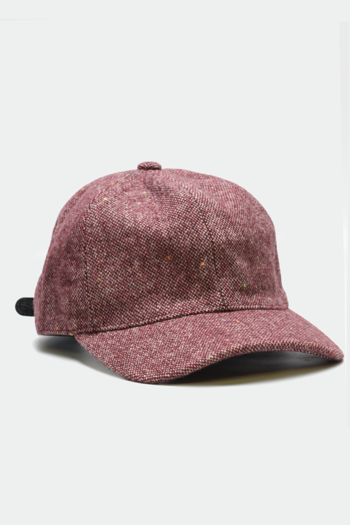 Speckled Wool Hat by Curated Basics | Wine Red
