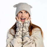 Flower Crochet Fingerless Gloves by Nirvanna Designs