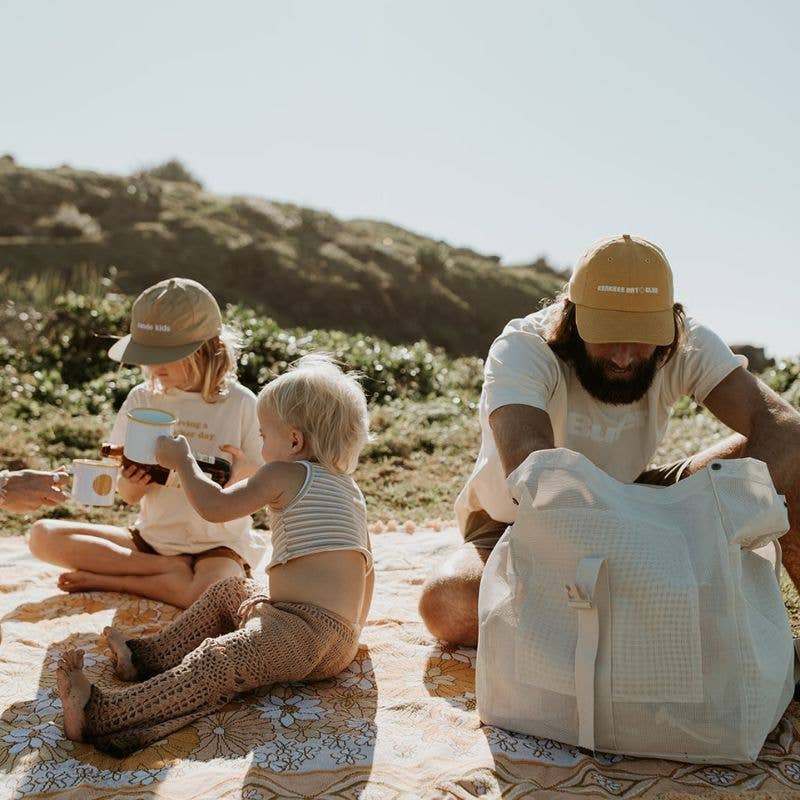 Beach Hauler Mesh Backpack by Sande | Sand
