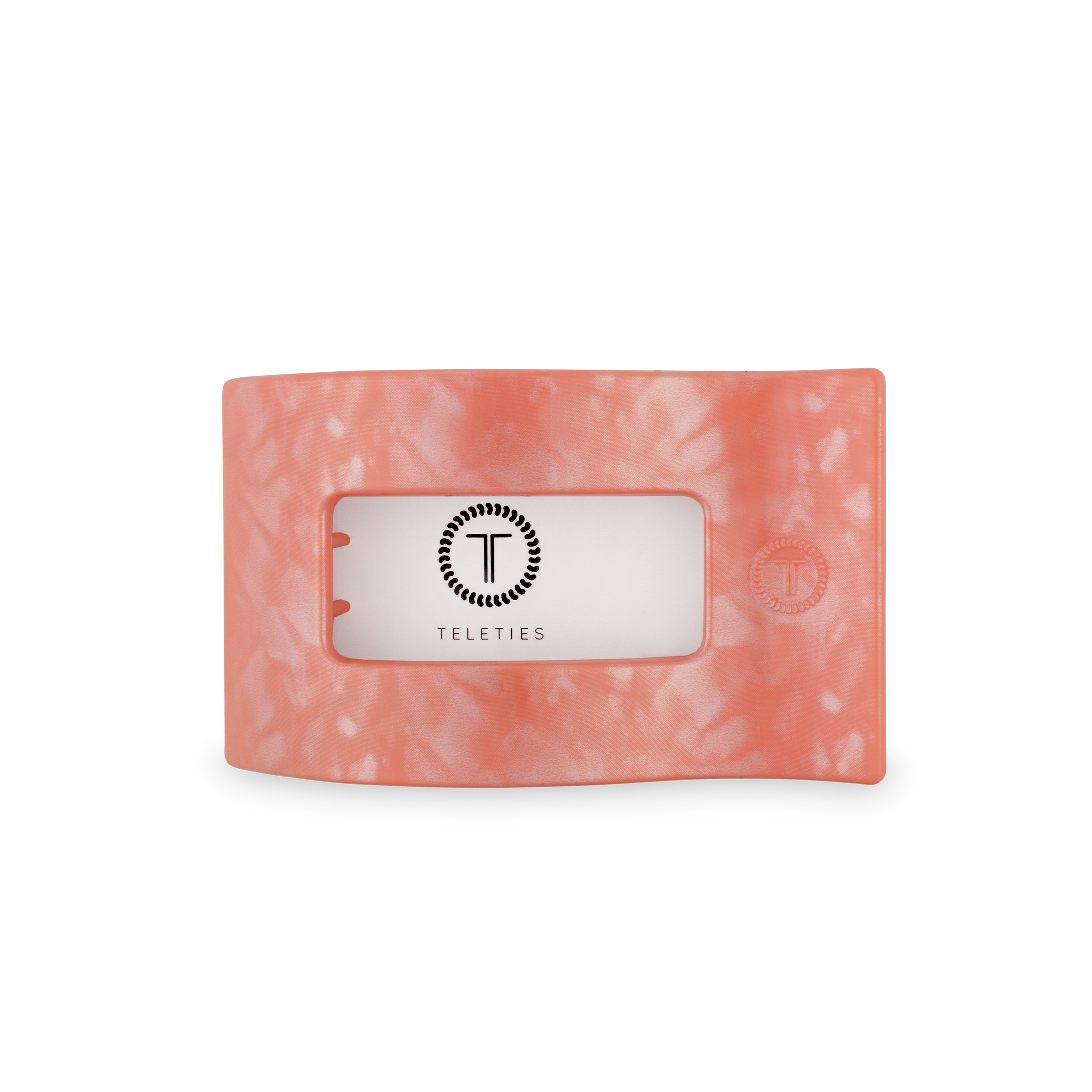 Flat Rectangle Hair Clip | Medium | Dreamsicle