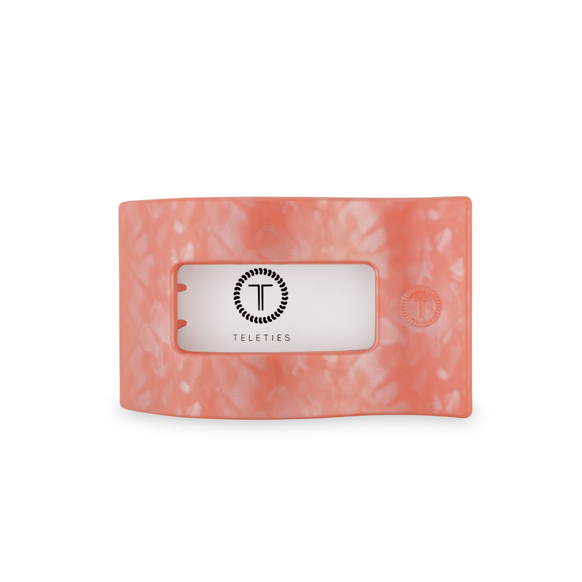 Flat Rectangle Hair Clip | Medium | Dreamsicle