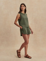 Shea Crop Tank by Varley | Thyme