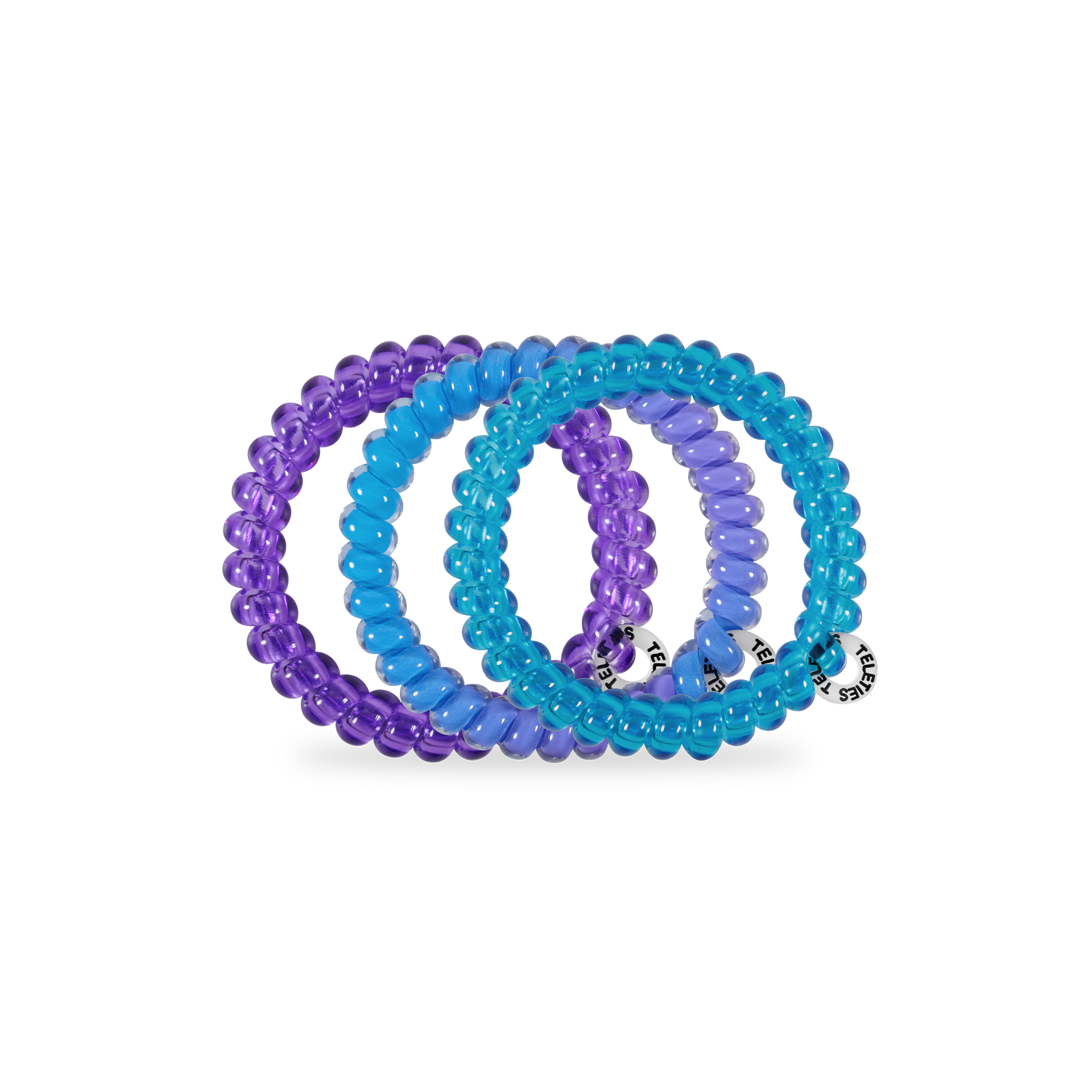 Spiral Hair Coils | Small | Miami Vice - Zen&Zip