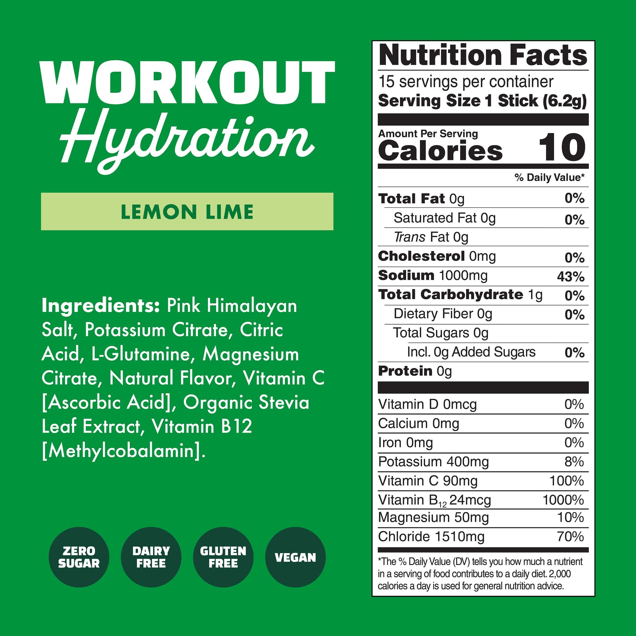 Workout Hydration - Zen&Zip