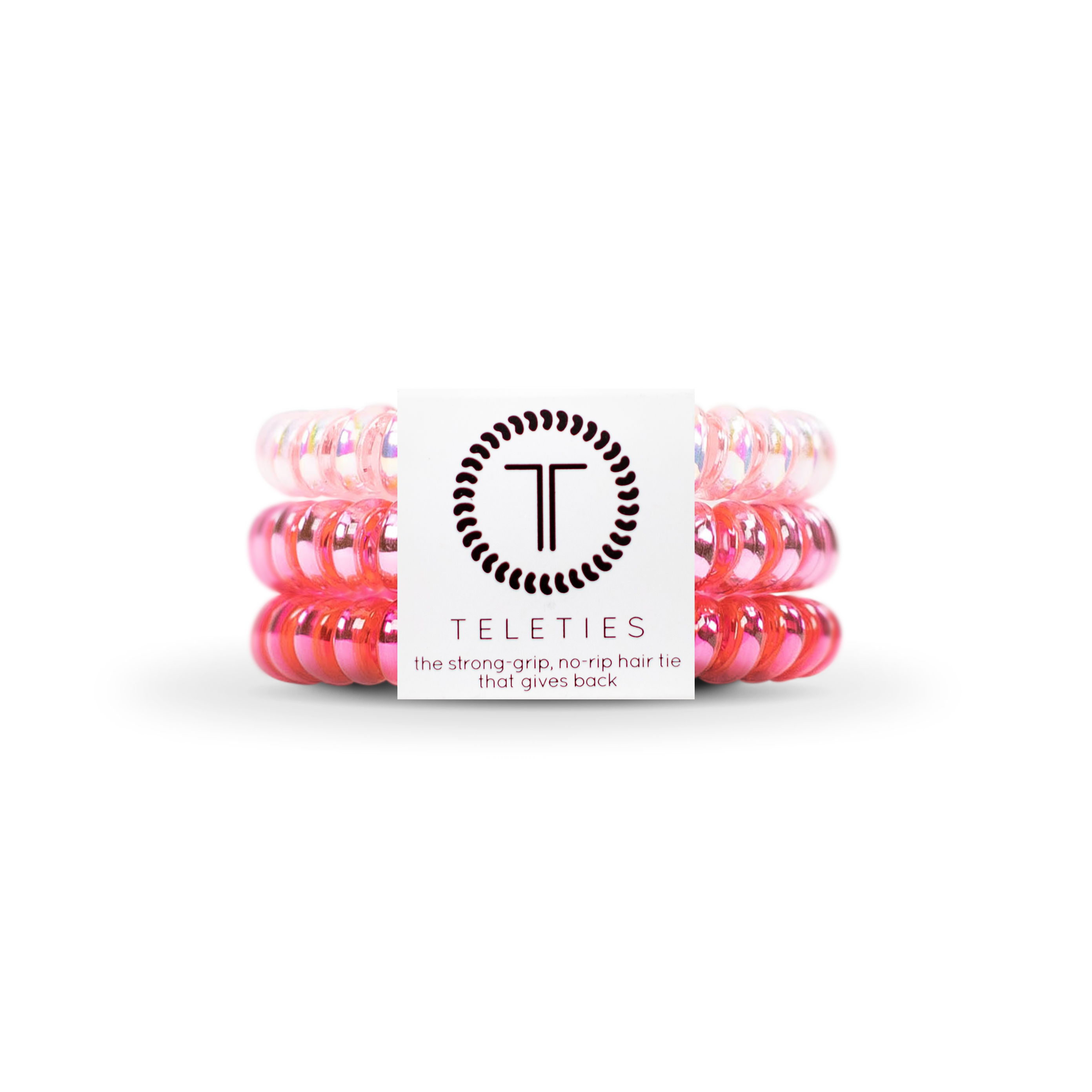 Spiral Hair Coils | Small | Think Pink Hair Ties - Zen&Zip