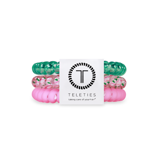 Spiral Hair Coils | Small | Merry Pinkmas Hair Ties - Zen&Zip