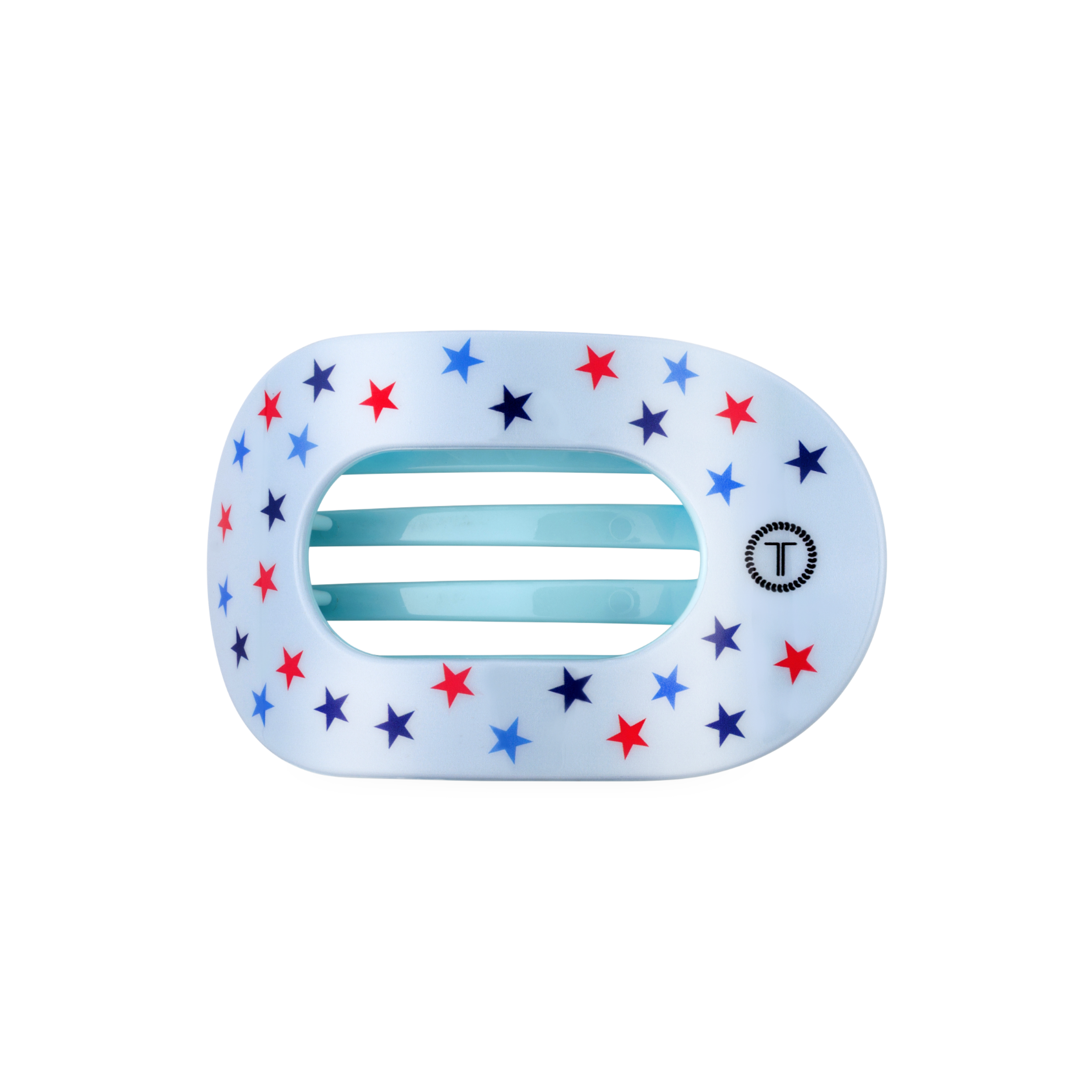 Flat Round Hair Clip | Medium | United We Sparkle - Zen&Zip