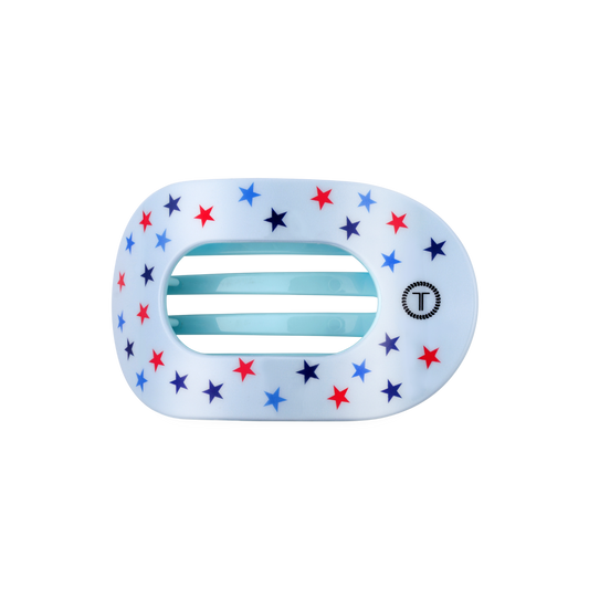 Flat Round Hair Clip | Medium | United We Sparkle - Zen&Zip