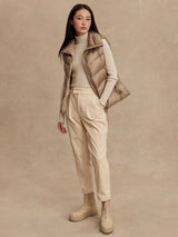 Bextor Lightweight Down Gilet by Varley | Simply Taupe